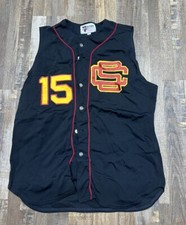 USC Trojans Nike Victory Baseball Game Used  Jersey #15 Stitched Size 46