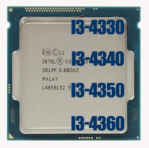 Intel Core I3 4330 I3 4340 I3 4350 I3 4360 Lga 1150 Cpu Processor Ebay