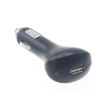 CAR DC CHARGER LIGHTER SOCKET PLUG-IN 12V POWER ADAPTER BLACK For CELL PHONES