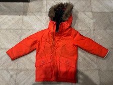 Gap kids orange heavyweight parka small 6/7