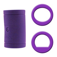Turbo Quad Classic Finger Inserts  Purple  5 Pack  Glue