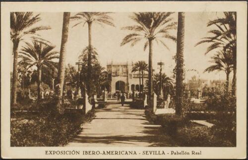 Sevilla. Sevilla. Esposizione Ibero-Americana 1929. Padiglione Reale - Bild 1 von 1