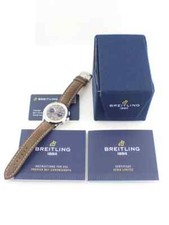 BREITLING Premier B01 Chronograph Automatic Grey Dial Limited AB0118A31B1X1 rare 6