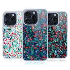 OFFICIAL MICKLYN LE FEUVRE WATERCOLOUR GARDEN GEL CASE FOR APPLE iPHONE PHONES