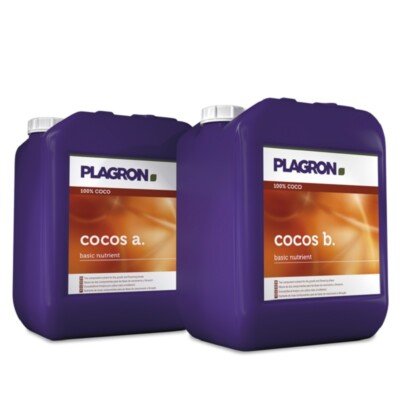 Plagron Coco A & B 10 Liter, Dünger für Wuchs- und Blütephase