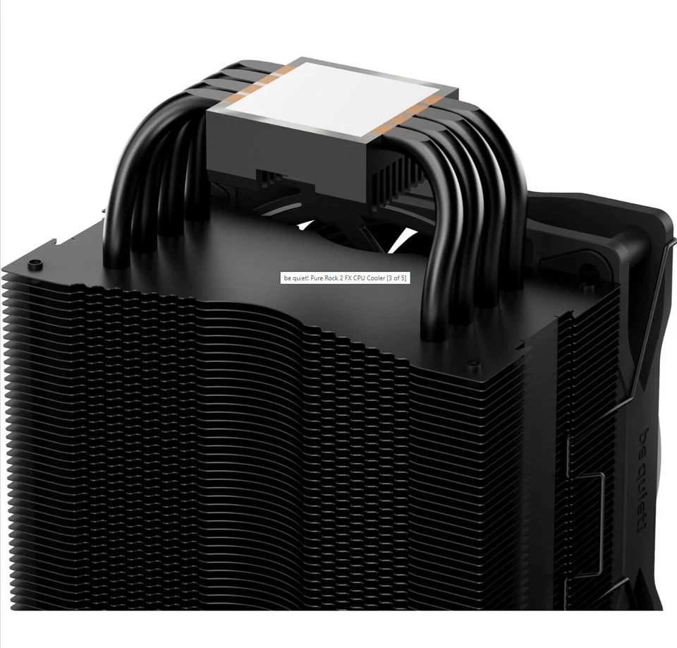 Be Quiet! BK033 Pure Rock 2 FX RGB Heatsink Fan Intel, AMD Sockets 12cm ARGB 120 - Image 4 of 4