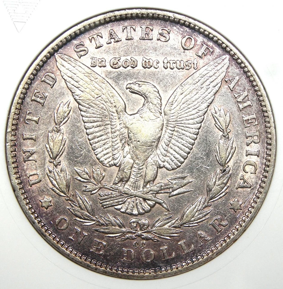 1891-CC Morgan Dollar $1 Carson City Coin - ANACS AU Detail / Net XF45 - Rare! - Image 4 of 4