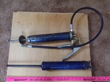 Lot of 2 Vintage Lincoln Grease Guns - Used
