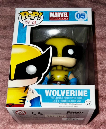 FUNKO POP MARVEL UNIVERSE #05 WOLVERINE BRAND NEW IN BOX