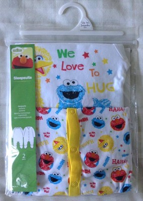 sesame street sleepsuit