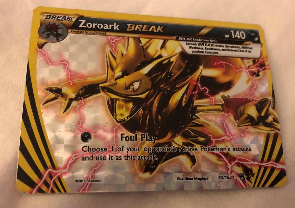 2015 Zoroark BREAK Pokemon Card. 92/162 | eBay