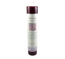 MOTIVATION - Crystal Journey Reiki Charged Herbal Magic 7" Pillar Candle