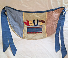 Geenny Boys Nursery Toy Bag Constructor Construction Tools Trucks Gears Blue