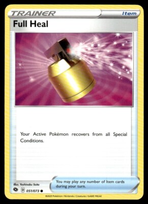 Pokemon Champions Path Common Full Heal #051 Near Mint