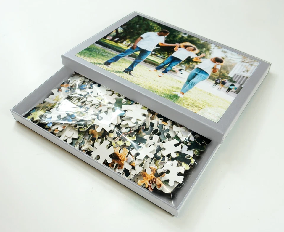 Personalised Jigsaw Puzzle. Any Photo Picture. Custom Image. Gift Box. 300 piece - Image 4 of 4