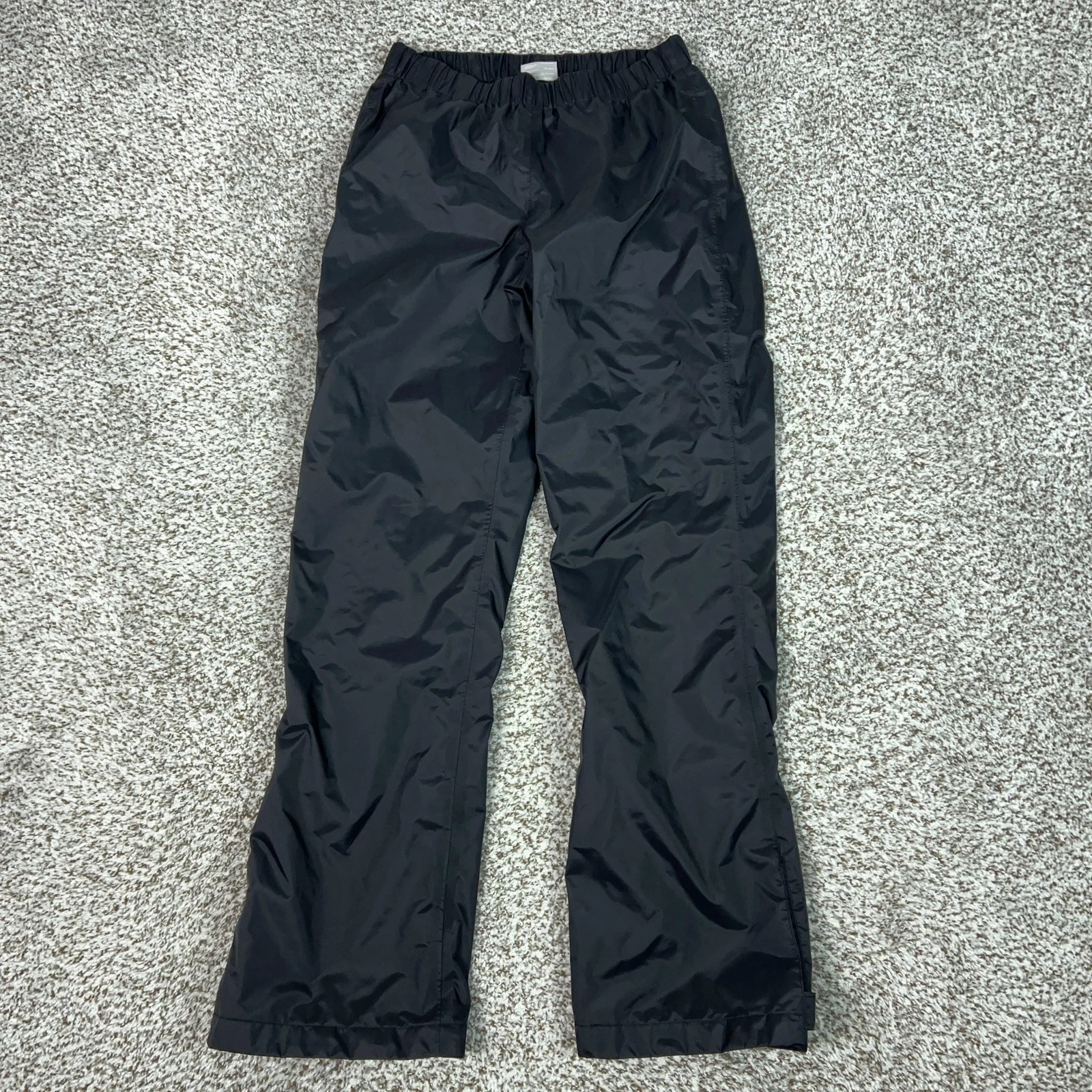 Columbia Pants Mens XS Black Omni-Tech Lined Rain Waterproof Hiking Ski Outdoor