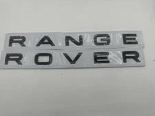 Range Rover 1 Set Hood Letters Black New