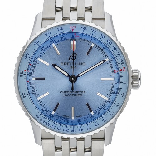 Breitling Navitimer A17329 with 41mm Steel case and Blue dial. Excellent cond...