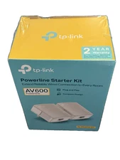 TP-Link AV600 Powerline Starter Kit TL-PA4010 KIT Ethernet Adapter