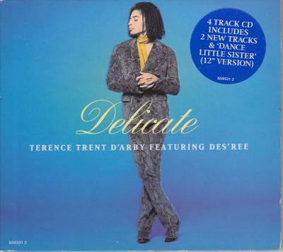 Terence Trent D'Arby featuring Des'ree - Delicate (1993) VG+