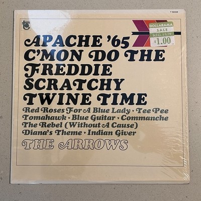 SEALED!! THE ARROWS ''Apache '65'' 1st US OG 1967 LP T 5002 Tower Surf Rock