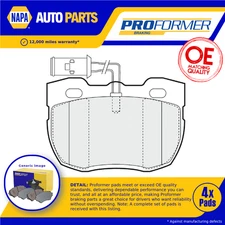Brake Pads Set fits LAND ROVER DEFENDER L316 2.5 Front 90 to 94 Proformer