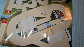 Micro Machines Test Track 500 Playset w Box 1989 Galoob Complete Inc 7 Vehicles