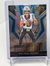Bryce Young 2023 Panini Select Turbocharged #TUR-BYO Rookie RC Carolina Panthers