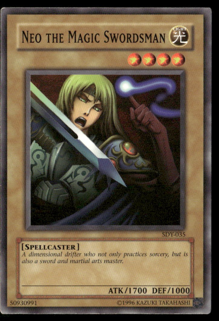 Neo the Magic Swordsman Starter Deck: Yugi SDY-035 Yugioh LP | eBay