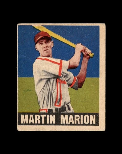 1948 Leaf Set-Break # 97 Marty Marion VG-VGEX (crease) *GMCARDS*