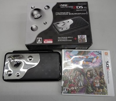 [Rare] New Nintendo 2DS XL JAN-001 Dragon Quest XI Metal Slime A3047
