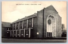 New Baptist Church Kosciusko Mississippi MS 1952 Postcard