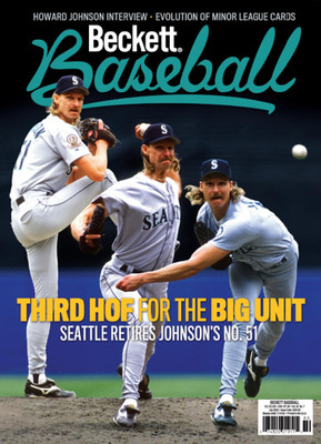 New July 2026 Beckett Baseball Card Price Guide Magazine With Randy Johnson