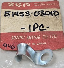 1 NOS Genuine Suzuki T500 T350 T305 S32 T20 K10 Brake Cable Clip OEM 51453-03010