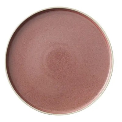 Oneida MO2701016SP Luzerne Moira Smokey Plum 6.25'' Diameter Plate - 3 Doz
