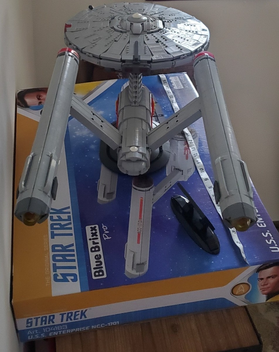 「限定」Star Trek USS Enterprise NCC-1701 BlueBrixx Star Trek USS Enterprise NCC-1701 *2888 Pieces* | eBay