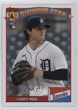 2021 Topps Archives 1991 Topps Bazooka Shining Stars Casey Mize #91BZ-4 0l1