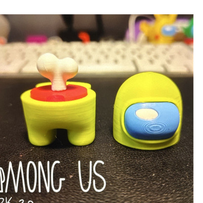 3D Printed Among Us Crewmate 