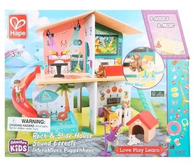 Hape E3411 Rock and Slide Children S Toy Play House fun kid collectible adult