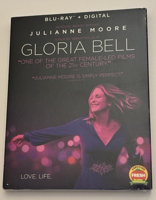 GLORIA BELL BLU RAY W/SLIP Case New Sealed Julianne Moore Rare!