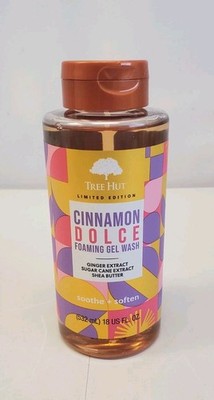 Tree Hut Cinnamon Dolce Foaming Gel Wash Limited Edition 18 Fl Oz New 