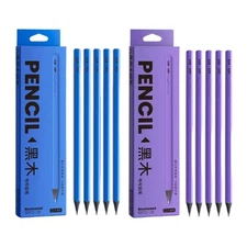 10PCS Hexagonal Grip Pencil Professional Wooden Drawing Pencils for Writing