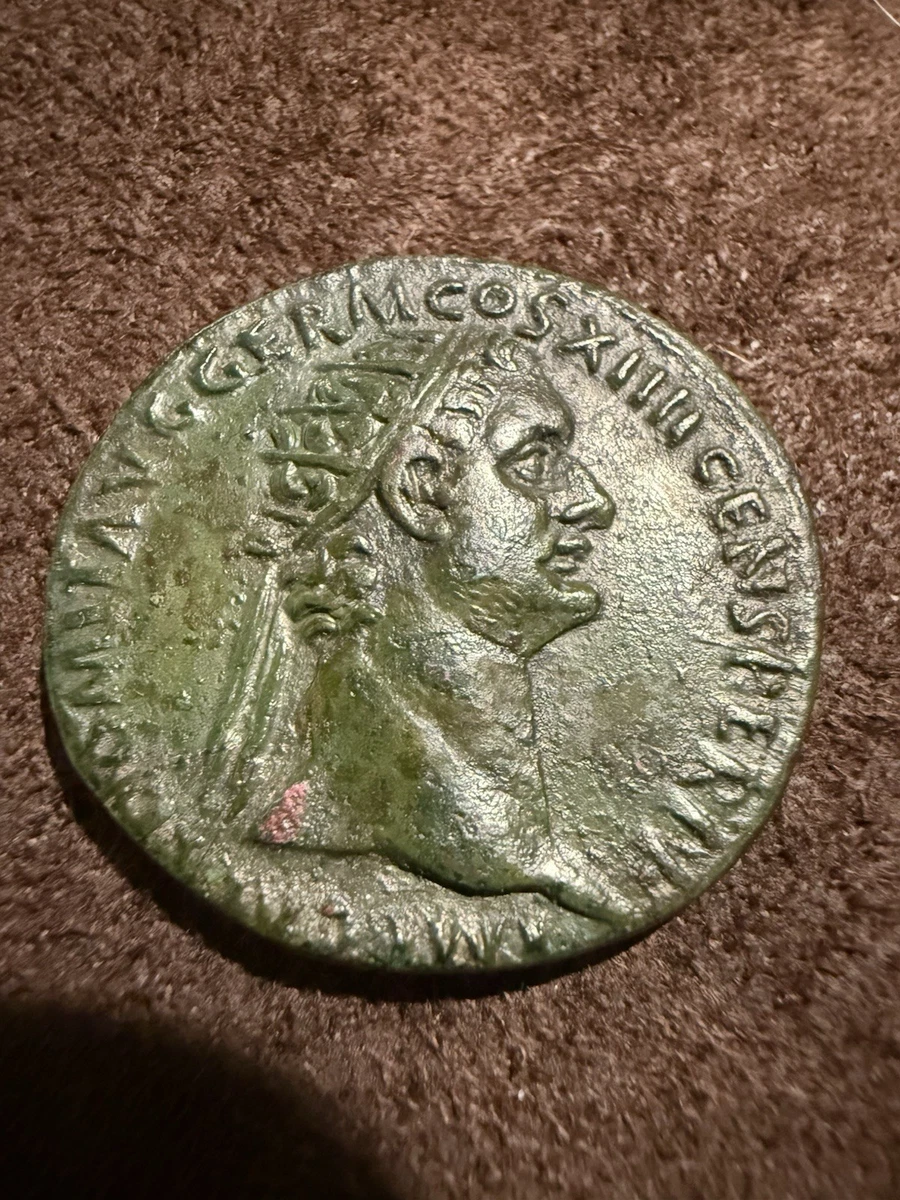 Dupondius Domitian Roman Imperial Coins (27 BC-476 AD) for sale | eBay