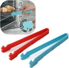 Oven Rack Push Pull Tool with Clip, Prevent Scalding, Pull Out Racks Safely, Lon