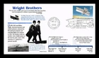 US COVER WRIGHT BROTHERS FIRST FLIGHT CENTENNIAL FDC PANDA THERMOGRAPHED