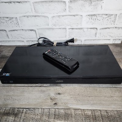 Vizio VBR337 3D Blu-ray Player with Wi-Fi & Rare QWERTY Keyboard Remote
