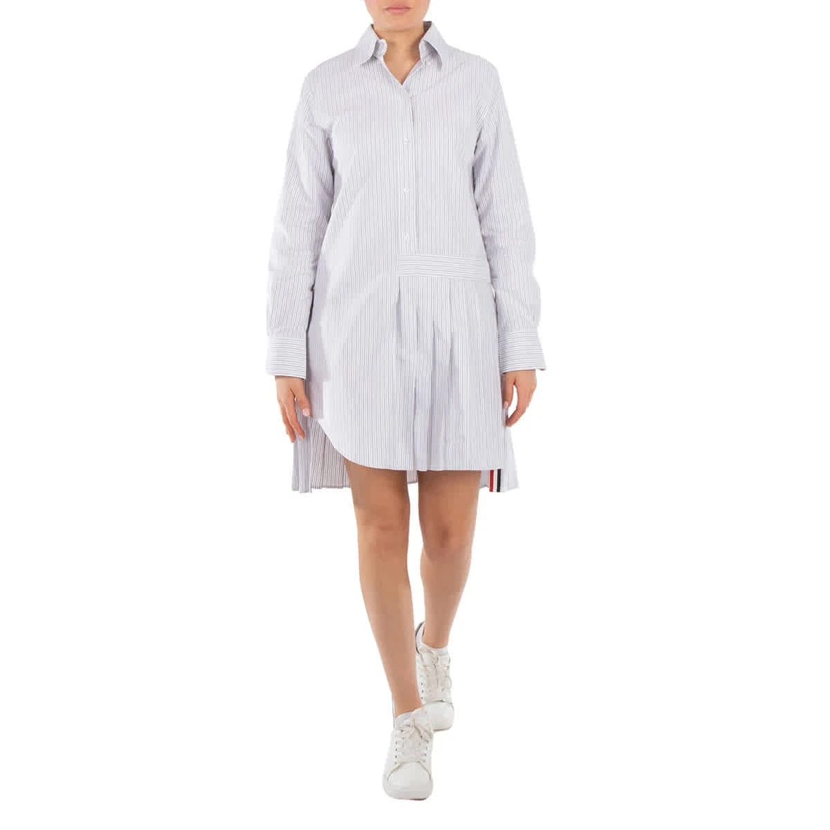 Camicia oversize Thom Browne Oxford a righe