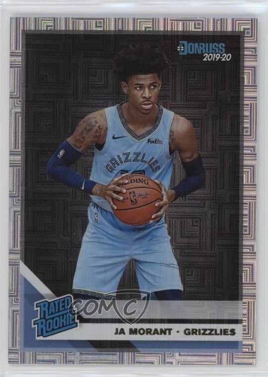 2019-20 Panini Donruss Rated Rookie Infinite Ja Morant #202 Rookie RC rf2