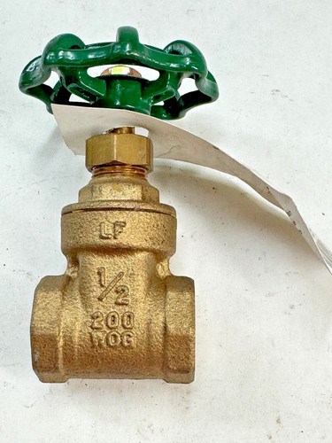PROFLO PFXT300D 1/2" NPT 200-WOG Brass Gate Valve, Hand Wheel Op. LEAD FREE