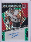 Bijan Robinson SP Red Green Choice Signature /25 In Focus - 2025 Mosaic Football